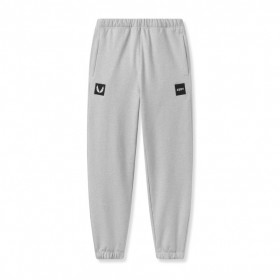 Tech-Terry™ Oversized Sweats Heather Grey "patch" | Men ASRV Joggers & Pants