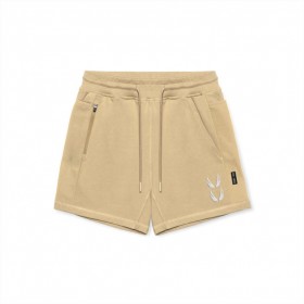 Tech-Terry™ Sidelock Sweat Short Khaki "stacked Wings" | Men ASRV Shorts