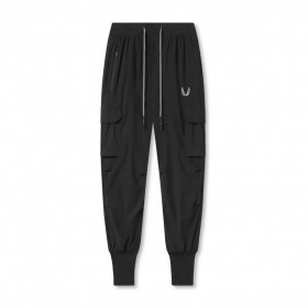 Tetra-Lite® Cargo High Rib Jogger Black "reflective" | Men ASRV Joggers & Pants