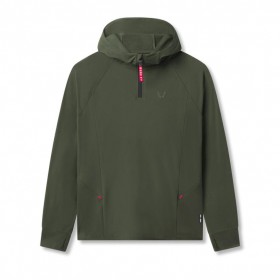 Training Hoodie Olive | Men ASRV Hoodies & Sweatshirts