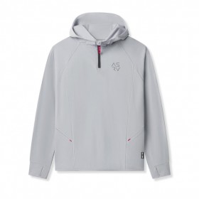 Training Hoodie Slate Grey "cyber" | Men ASRV Hoodies & Sweatshirts