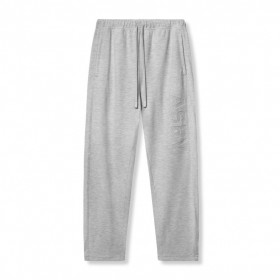 Waffle Knit Relaxed Sweatpant Heather Grey | Men ASRV Joggers & Pants