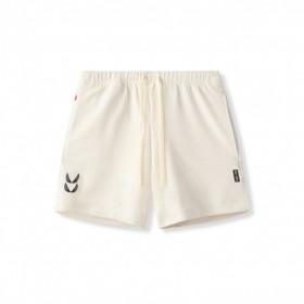 Waffle Knit Sweat Short Cream | Men ASRV Shorts