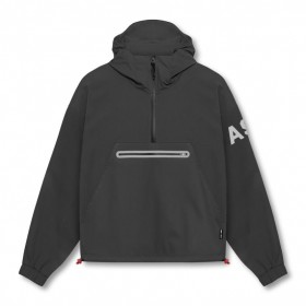 Weather-Ready Anorak Jacket Space Grey | Men ASRV Jackets & Outerwear