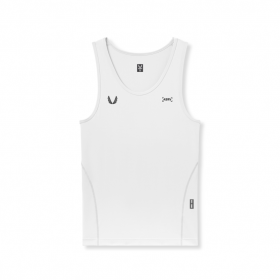 Warpflexx-Lite™ Slim Tank White | Men ASRV Tanks