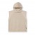Tech Essential™ Cutoff Hoodie Faded Beige | Men ASRV Hoodies & Sweatshirts