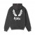 Tech-Terry™ Zip Pocket Hoodie Space Grey/white "brush Wings/asrv" | Men ASRV Hoodies & Sweatshirts
