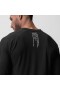  Camisa de manga comprida Laser-Vent™ Established preta | Camisa de manga comprida ASRV masculina