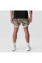  Shorts Tetra-Lite® 5" com forro, estampa camuflada Realtree® / Branco / "asas" brancas | Shorts masculinos ASRV
