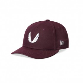  Boné New Era® 59fifty® de perfil baixo, marrom/branco com abas | Masculino ASRV Bonés e Acessórios para a Cabeça