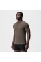  Supima® Fitted Tee Mély Taupe | Férfi ASRV Rövid Ujjú