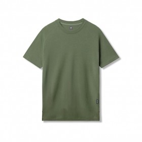  Supima® Fitted Tee Olive | Férfi ASRV Rövid Ujjú