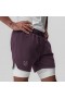  Pantaloncini aderenti Tetra-Lite® 7" viola scuro "cyber"/bianco | Pantaloncini ASRV da uomo