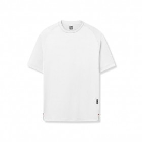  Aerosilver® フィットTシャツ ホワイト | メンズ ASRV 半袖