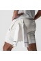  Aerosilver® 5" Liner Short Elfenben Kremfarget "vinger"/hvit | Herre ASRV Shorts