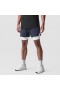  Aerosilver® 5" Liner Shorts Marineblå "vinger"/hvit | Herre ASRV Shorts