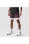  Aerosilver® 5" Liner Shorts Plommefarget "vinger"/hvit | Herre ASRV Shorts