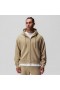  Tech Essential™ Distressed Full Zip Hoodie Khaki | Herre ASRV Hoodies & Sweatshirts