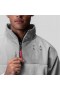  Tech-Terry™ Paneled Quarter Zip Heather Grey «wave Dye» | Herre ASRV Hettegensere og Gensere