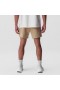 Tech-Terry™ Sidelock Joggeshorts Khaki «stacked Wings» | Herre ASRV Shorts