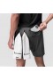 Tetra-Lite® 7" fôrfri shorts i stellgrå med brakett | Herre ASRV-shorts