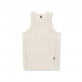  Aerosilver® Trenings-singlet Elfenbensfarget Kremfarget | Herre ASRV Tanktopp