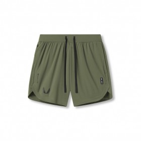 Tetra-Lite® 7" fôrløse shorts olivengrønne "vinger" | Herre ASRV-shorts