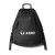  Vanntett Rec Drawstring Backpack Svart/hvit | Herre ASRV Vesker