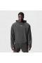  Micro-Terry Raw Ben Hoodie Space Grey | Herr ASRV Hoodies & Sweatshirts