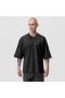 Silverplus™ Mesh Oversized Jersey Svart | Herr ASRV Kortärmad