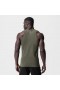 Supima® Essential Slim Tank Olivgrön | Herr ASRV Tanktoppar