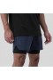  Tetra-Lite® 5" Liner Short Marinblå "wings"/svarta | Herr ASRV Shorts