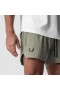 Tetra-Lite® 5" foderlösa shorts Sage "svarta vingar" | Herr ASRV-shorts