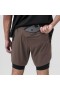  Tetra-Lite® 7" Liner Shorts Djupt Taupe "asrv"/svart | Herr ASRV Shorts