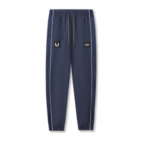  Ripstop Oversized Track Pant Marinblå "patch" | Herr ASRV Joggingbyxor & Byxor