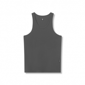  Supima® Essential Slim Tanktop Rymdgrå | Herr ASRV Tanktoppar