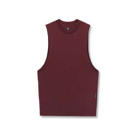 Supima® Muscle Tank Crimson | Herr ASRV Tanktoppar