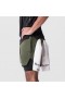  Pantalón corto Aerosilver® 5" Liner Short Olive "White Wings"/negro | Pantalón corto para hombre ASRV