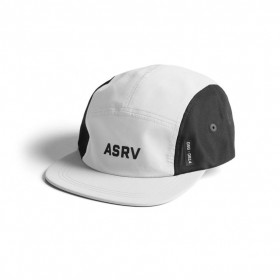  قبعة رياضية بخمسة ألواح، بيضاء/سوداء "asrv" | قبعات وأغطية رأس ASRV للرجال