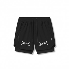  Tetra-Lite® 5" Liner Short Black "bracket"/black | Pánské kraťasy ASRV