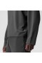  Micro-Terry Raw Hem Hoodie Space Grey | Herre ASRV Hoodies & Sweatshirts