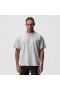 Tech Essential™ Afslappet T-shirt i Heather Grey "space Bracket" | Herre ASRV Kortærmet