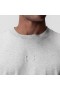 Tech Essential™ Afslappet T-shirt i Heather Grey "space Bracket" | Herre ASRV Kortærmet