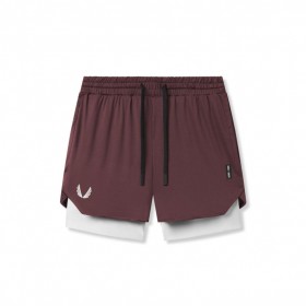  Aerosilver® 5" Liner Shorts Blommefarvede "vinger"/hvide | Herre ASRV Shorts