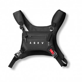  Cordura® Letvægts Brysttaske Sort | Herre ASRV Tasker