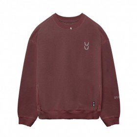  Tech Essential™ Distressed Crewneck Faded Crimson | Herre ASRV Hættetrøjer og Sweatshirts