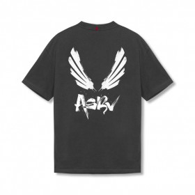  Tech Essential™ Afslappet T-shirt Space Grey "brush Wings/asrv" | Herre ASRV Kortærmet