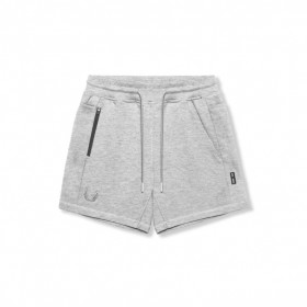  Tech-Terry™ Sidelock Sweat Shorts Heather Grey | Herre ASRV Shorts