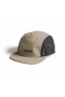  5-Panel Run Cap Khaki/zwart "asrv" | Heren ASRV Hoeden & Hoofddeksels