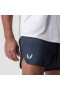  Aerosilver® 5" Linerless Short Navy | Heren ASRV Shorts